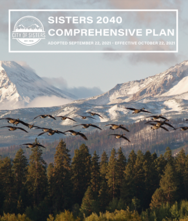 Sisters 2040 Comprehensive Plan Cover Page